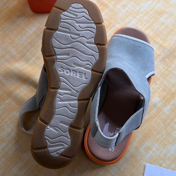 Sorel Joanie III Slingback Wedge Shoes sz 7 - Picture 4 of 9